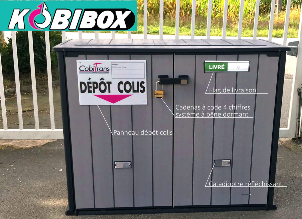 KOBIBOX : accueil des colis en élevage