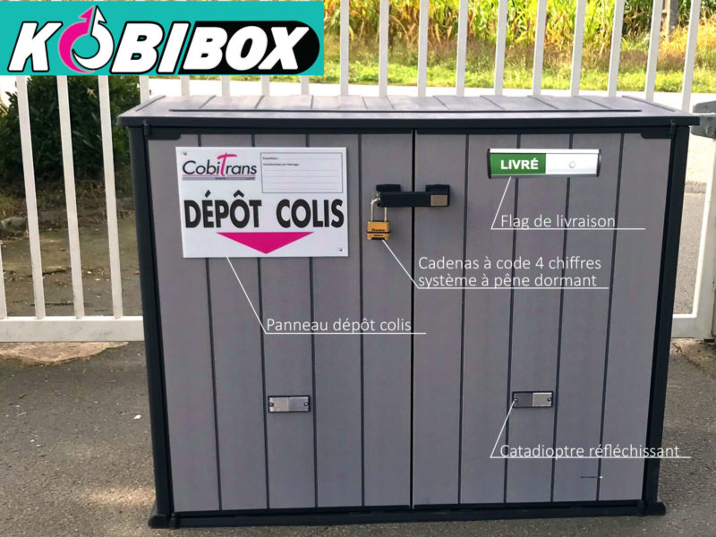 KOBIBOX : accueil des colis en élevage